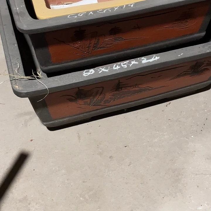 谊***格花盆紫砂紫砂花盆