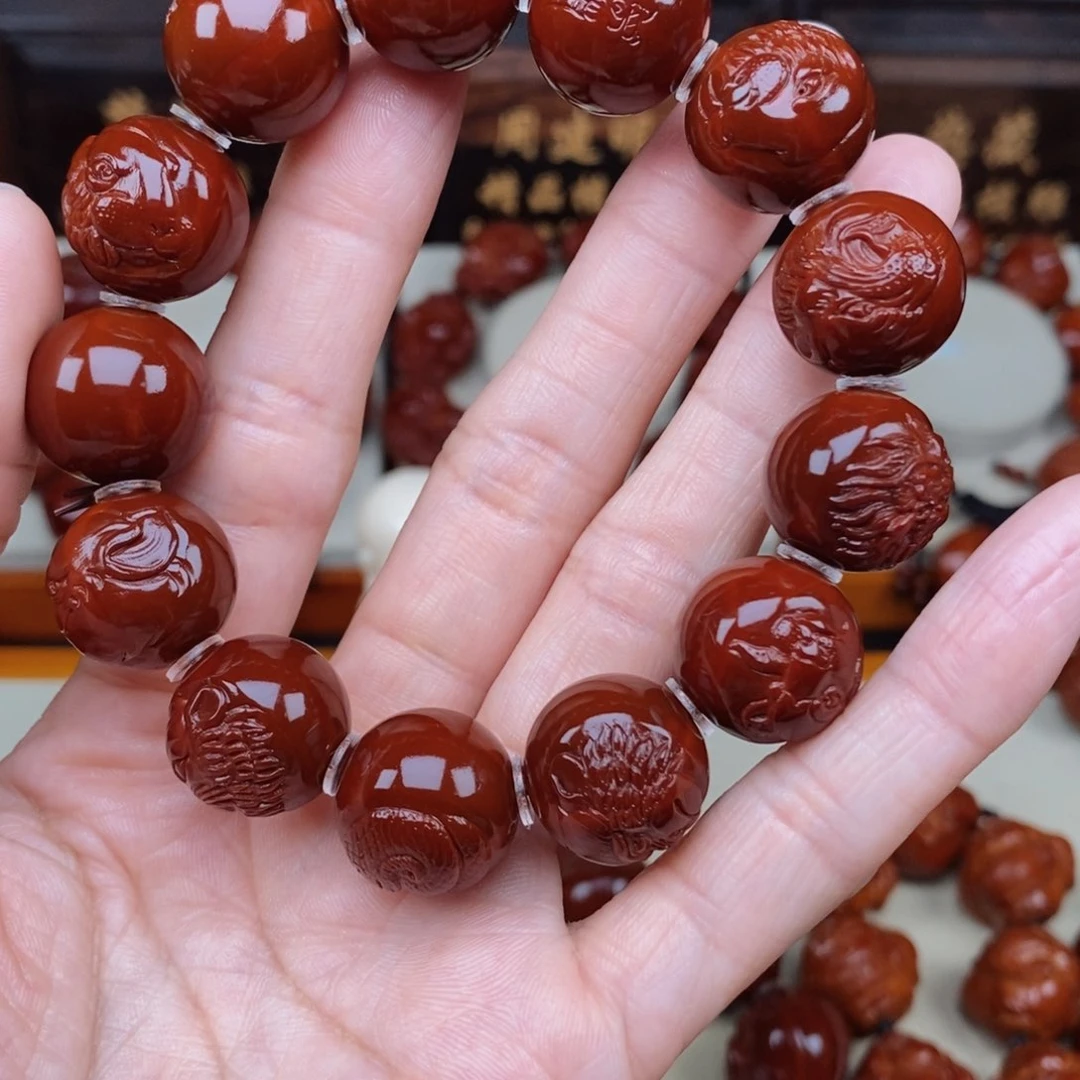 橄榄核手串琥**茶十二生肖