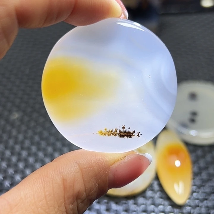 玛瑙/玉髓珠宝半成品未镶嵌