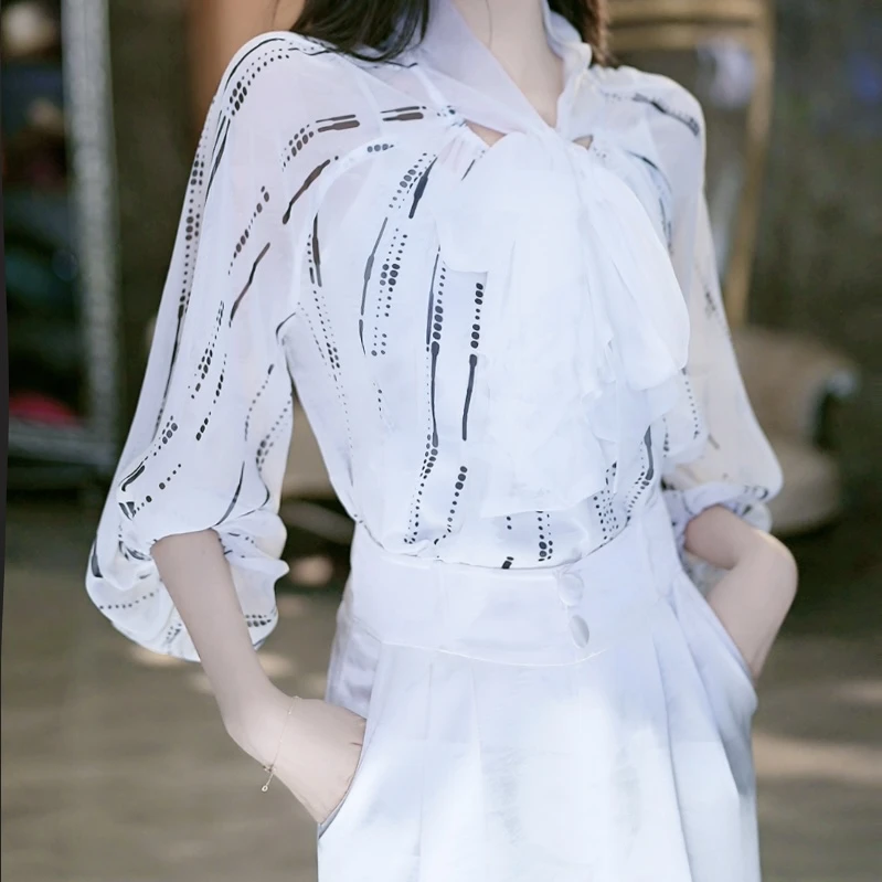 3-29【时间秘密】淑媛时尚气质百搭衬衫