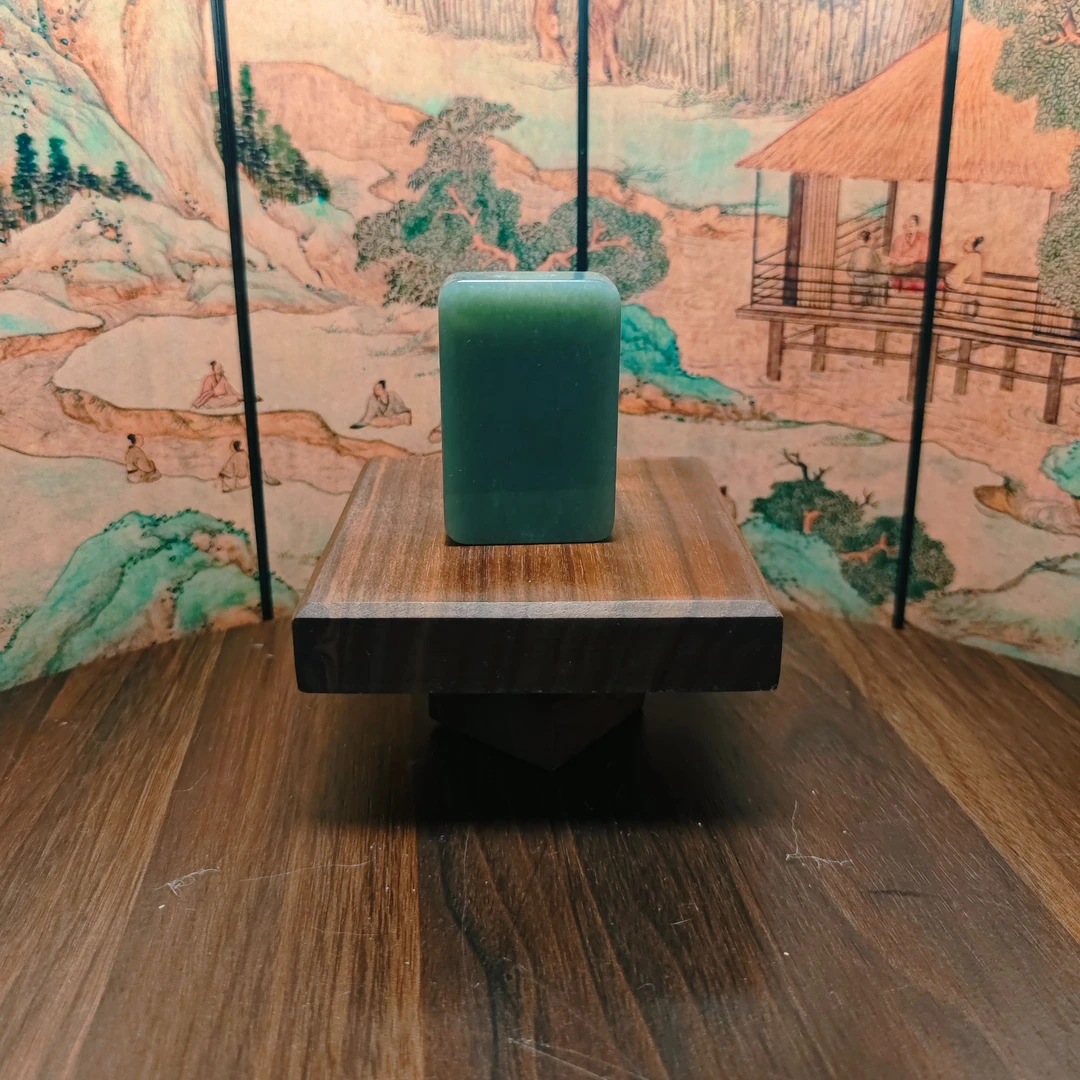 K和田玉无事牌吊坠0209