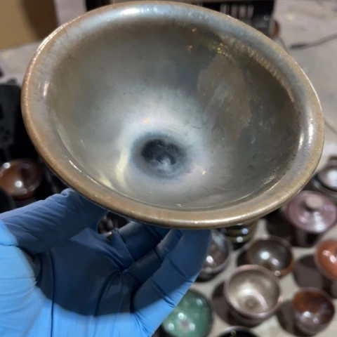 茶盏建阳建盏微瑕官帽