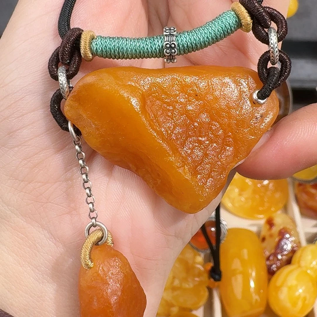 琥珀未镶嵌裸石我
