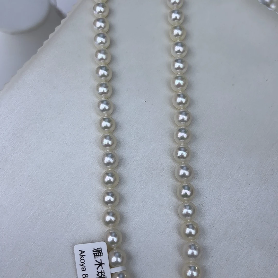 海水珍珠颈饰银S925镶嵌