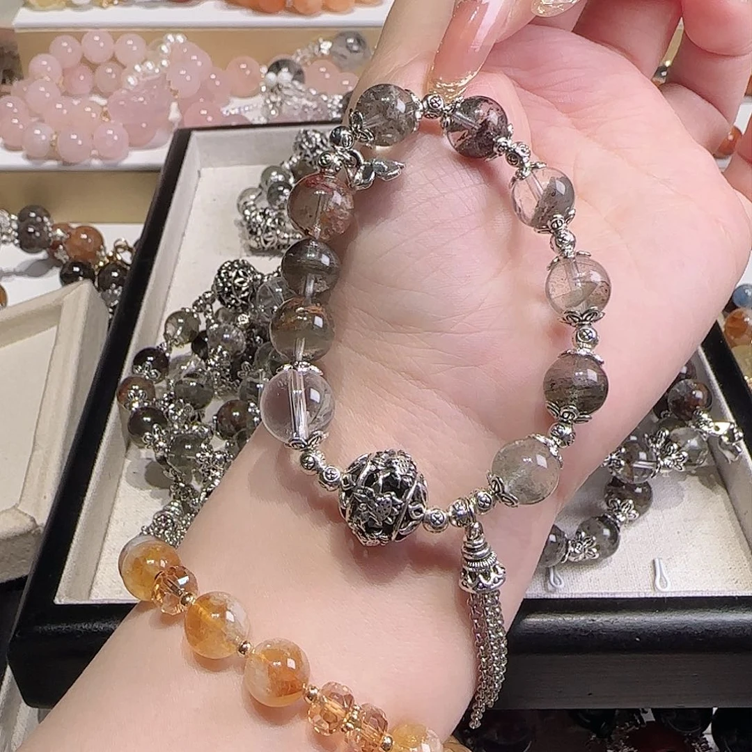 水晶手链未镶嵌把