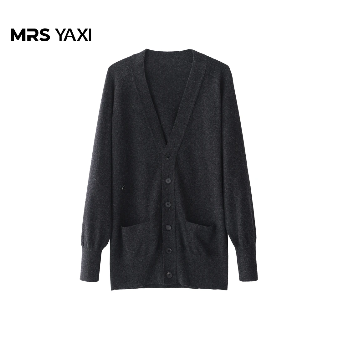 MrsyaxiV领慵懒开衫毛针织衫YX5071507