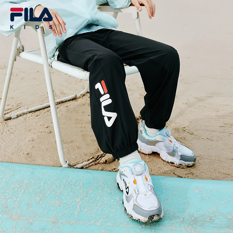 【斐乐儿童】夏透气百搭舒适中大童防蚊裤休闲防晒长裤K51B5216013