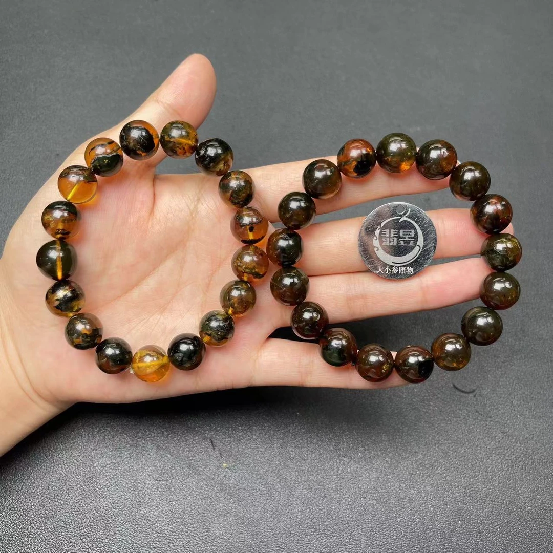 翡昱-N15-37229-69-琥珀手串/约11+/约16颗/多样性发其一-C