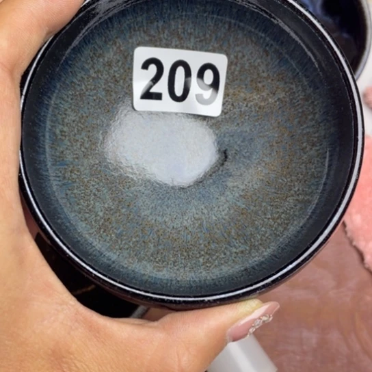 茶盏沐雨茶器柴烧主人杯