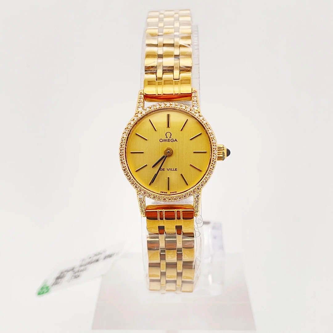 95新 Omega/欧米茄  手动机械后钻20mm/公价32999/w12953