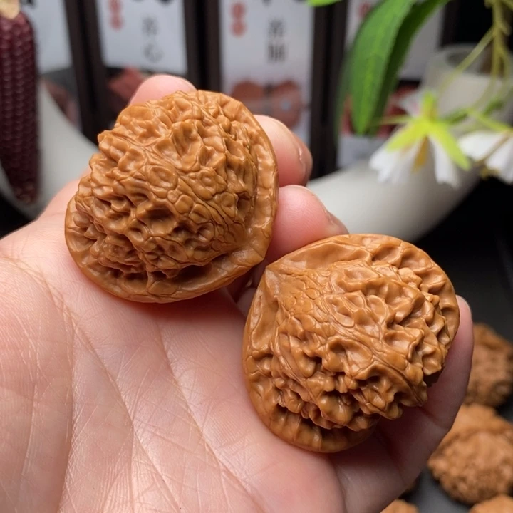 文玩核桃把件宫灯42