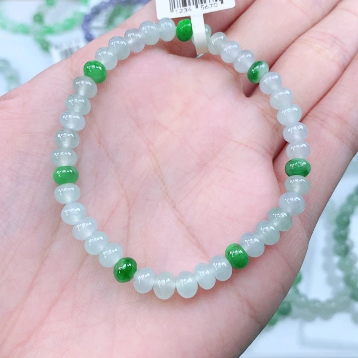 未镶嵌手链翡翠翡翠