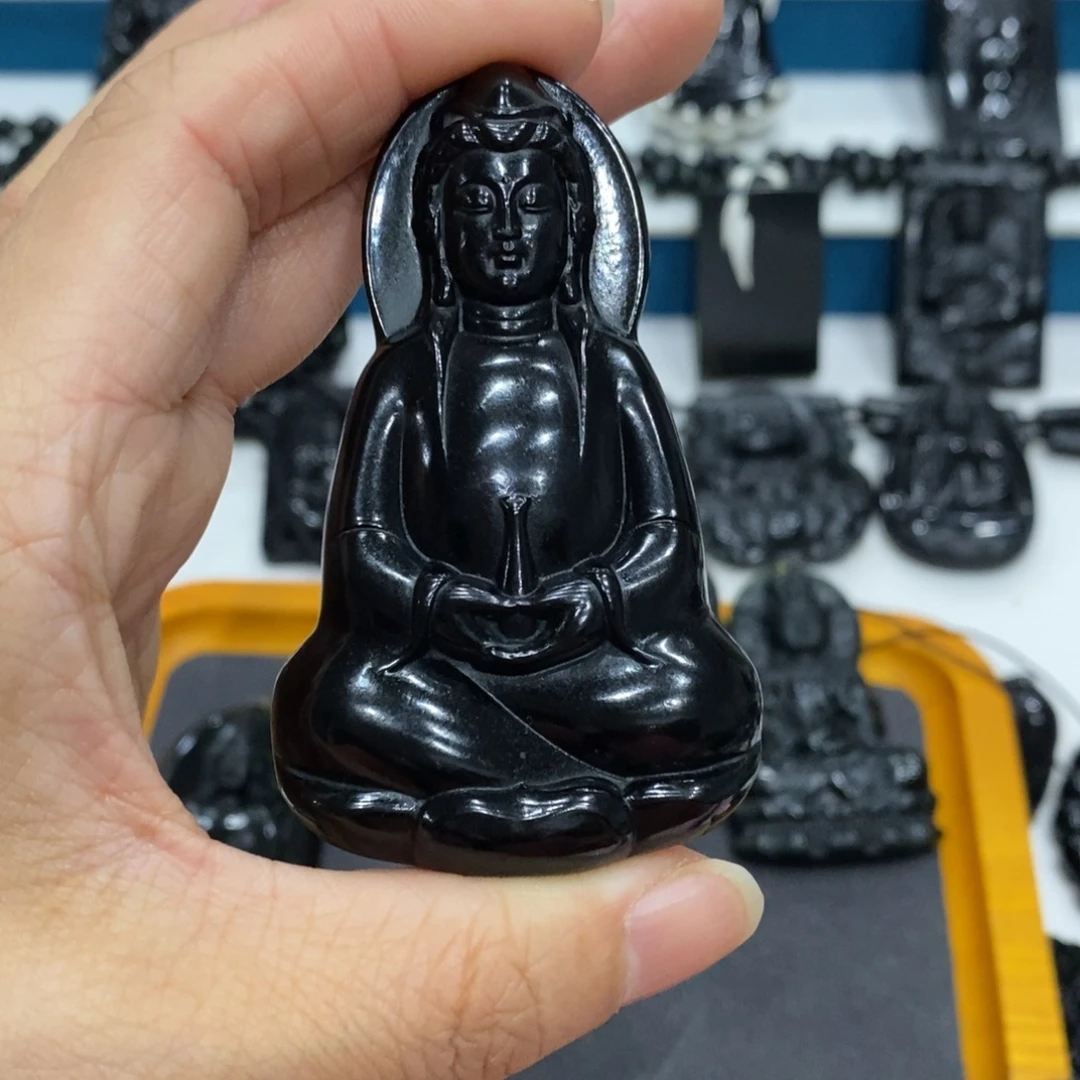 远***方蛇纹石玉未镶嵌吊坠