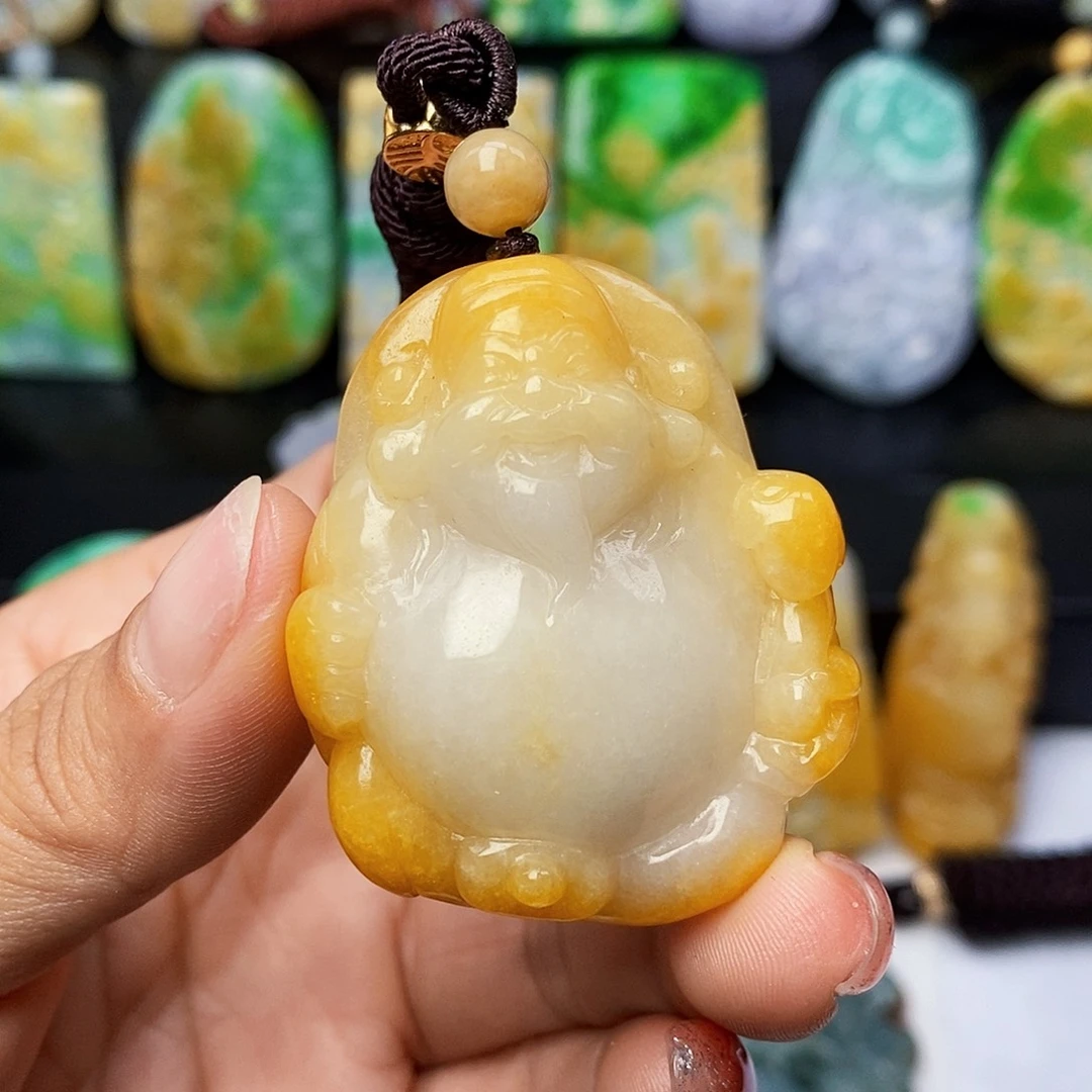 定制翡翠未镶嵌翡翠Ａ货一物一证