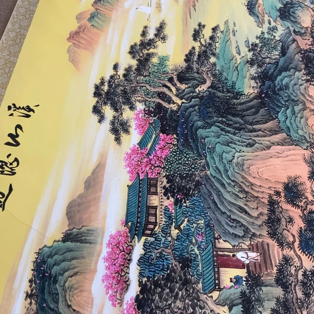 国画老师手笔手绘作品w