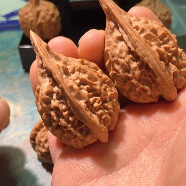 把件文玩核桃38红缨枪