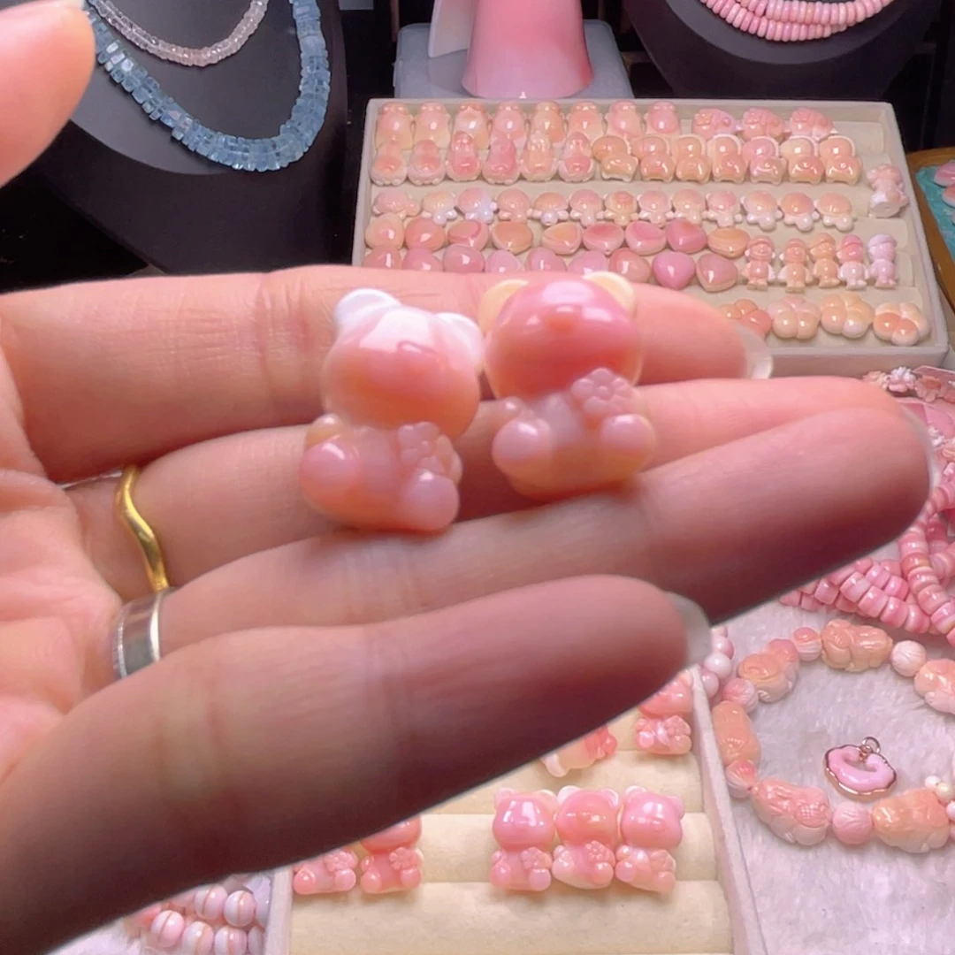 未镶嵌海螺珠手串天**心福利