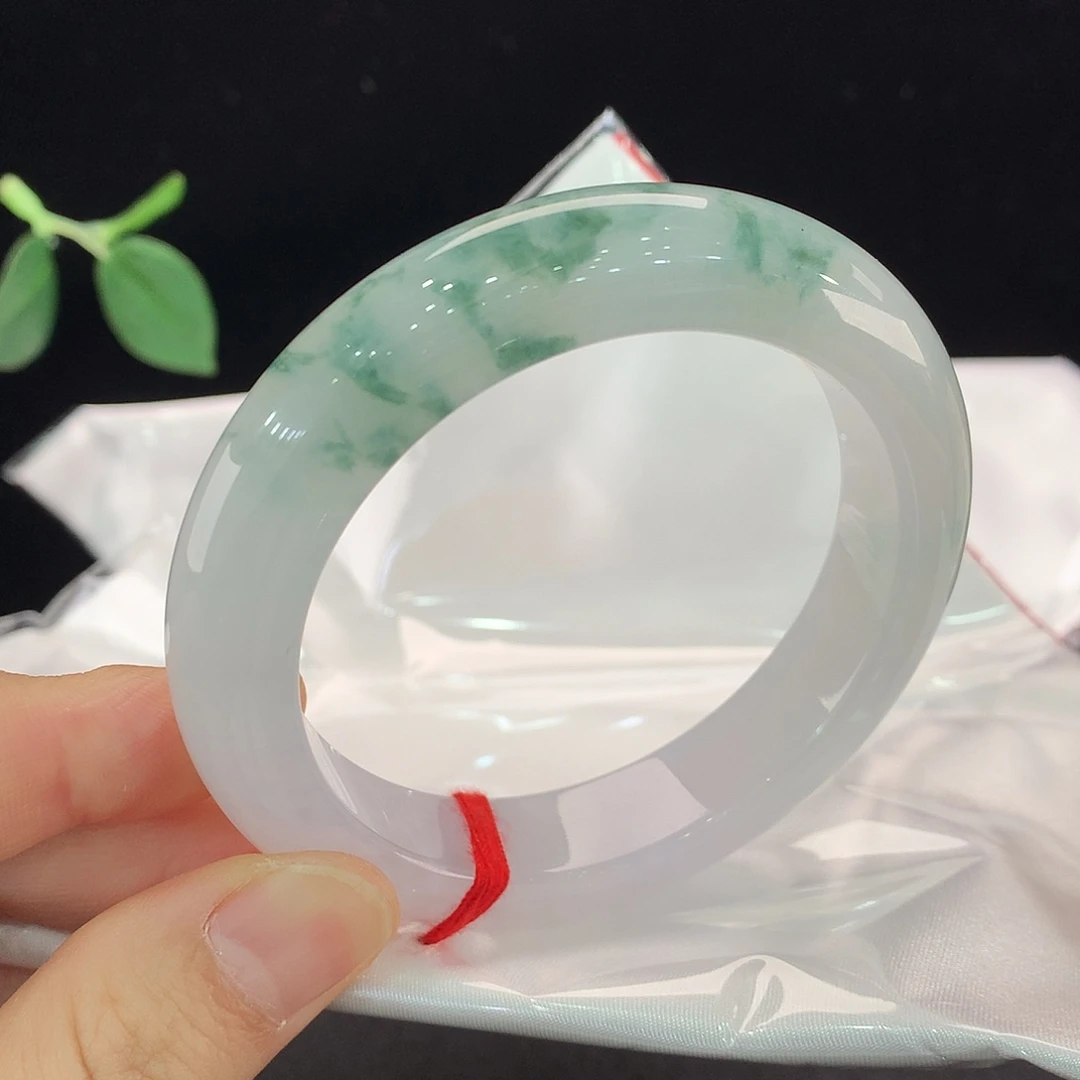 翡翠未镶嵌手镯0034