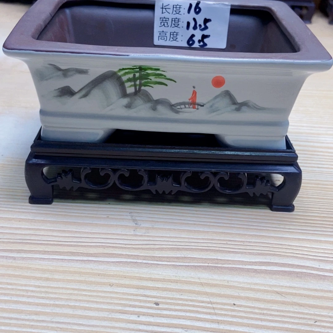 瓷片陶瓷花盆陶瓷艺术