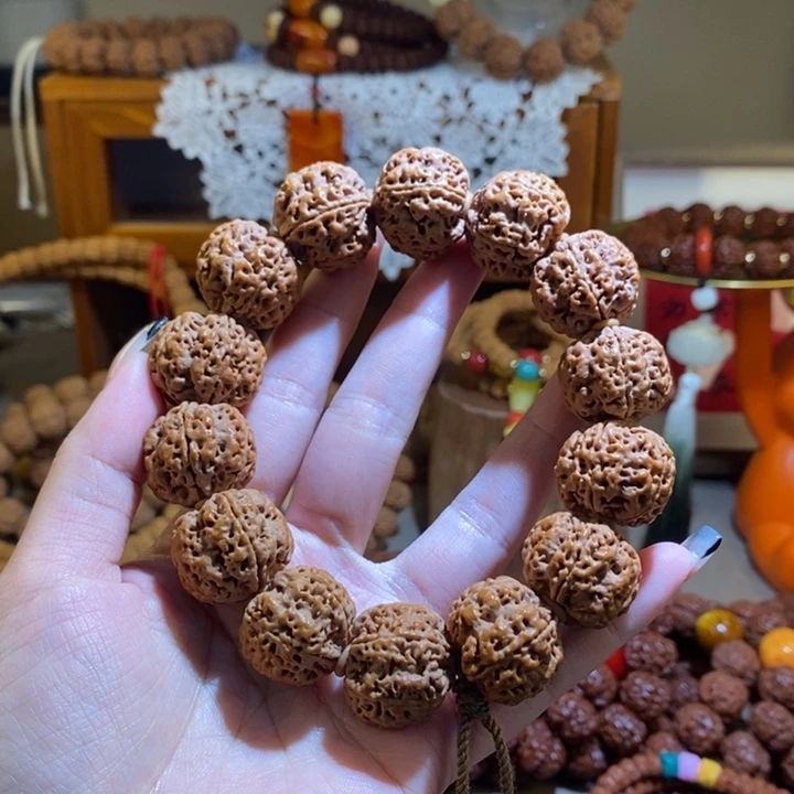 手串金刚菩提225原籽粗筋满肉一物