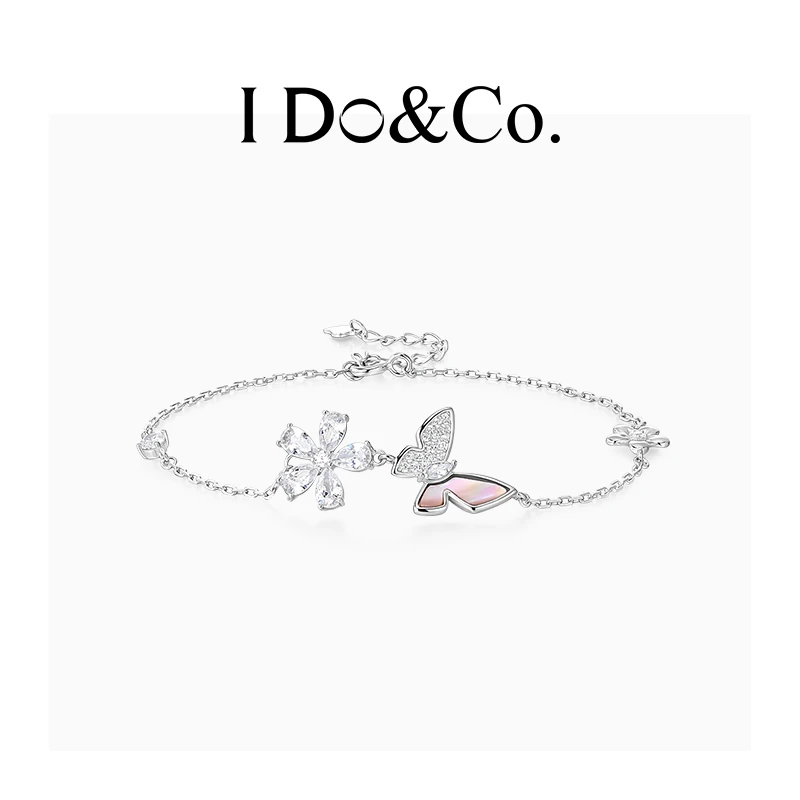 I Do&Co. 925银手链 蝶恋手链轻奢小众高级感2025年新款礼物