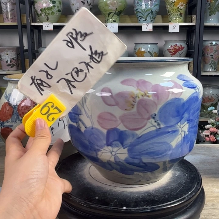 罐1tc景德镇陶瓷花盆