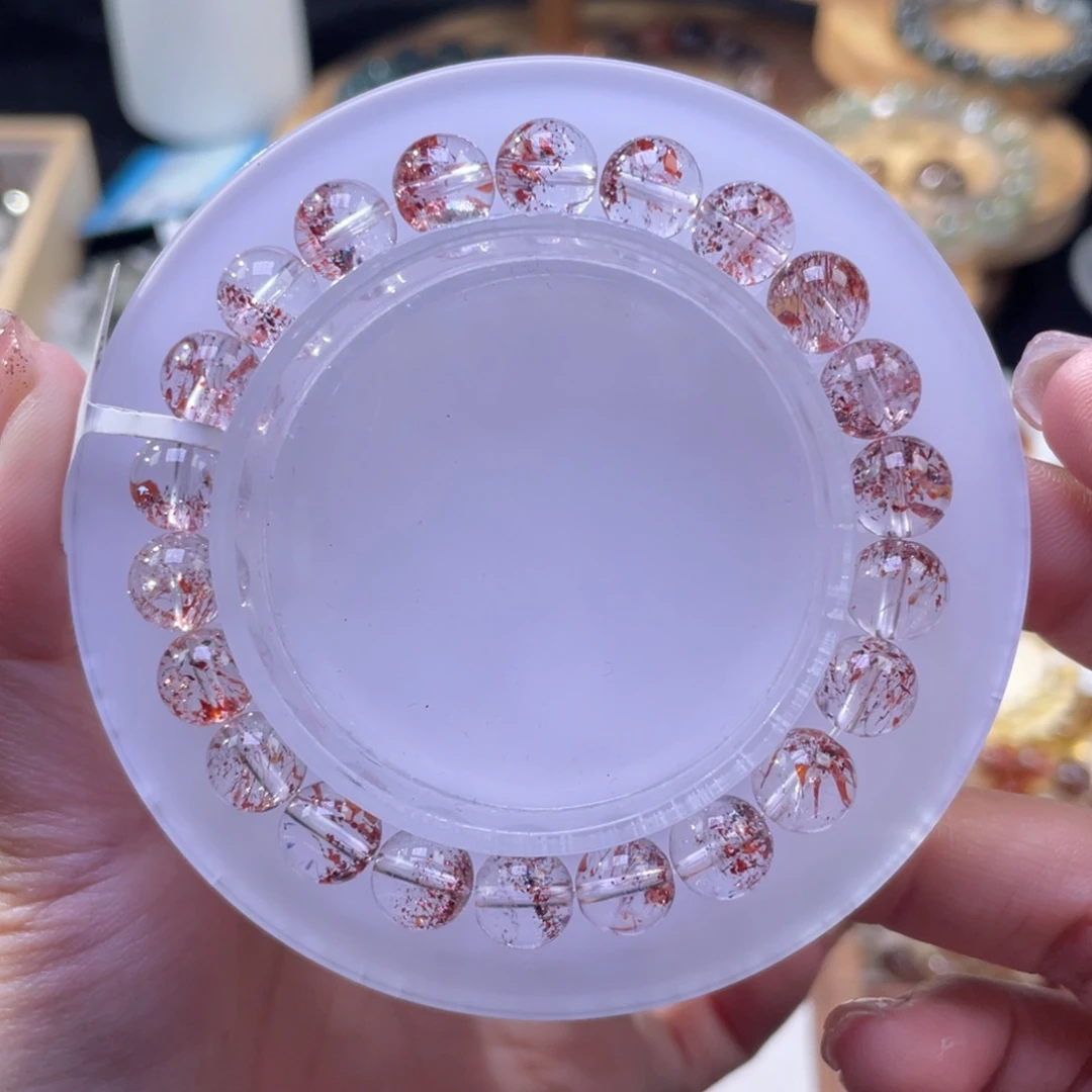 水晶手串未镶嵌金草莓