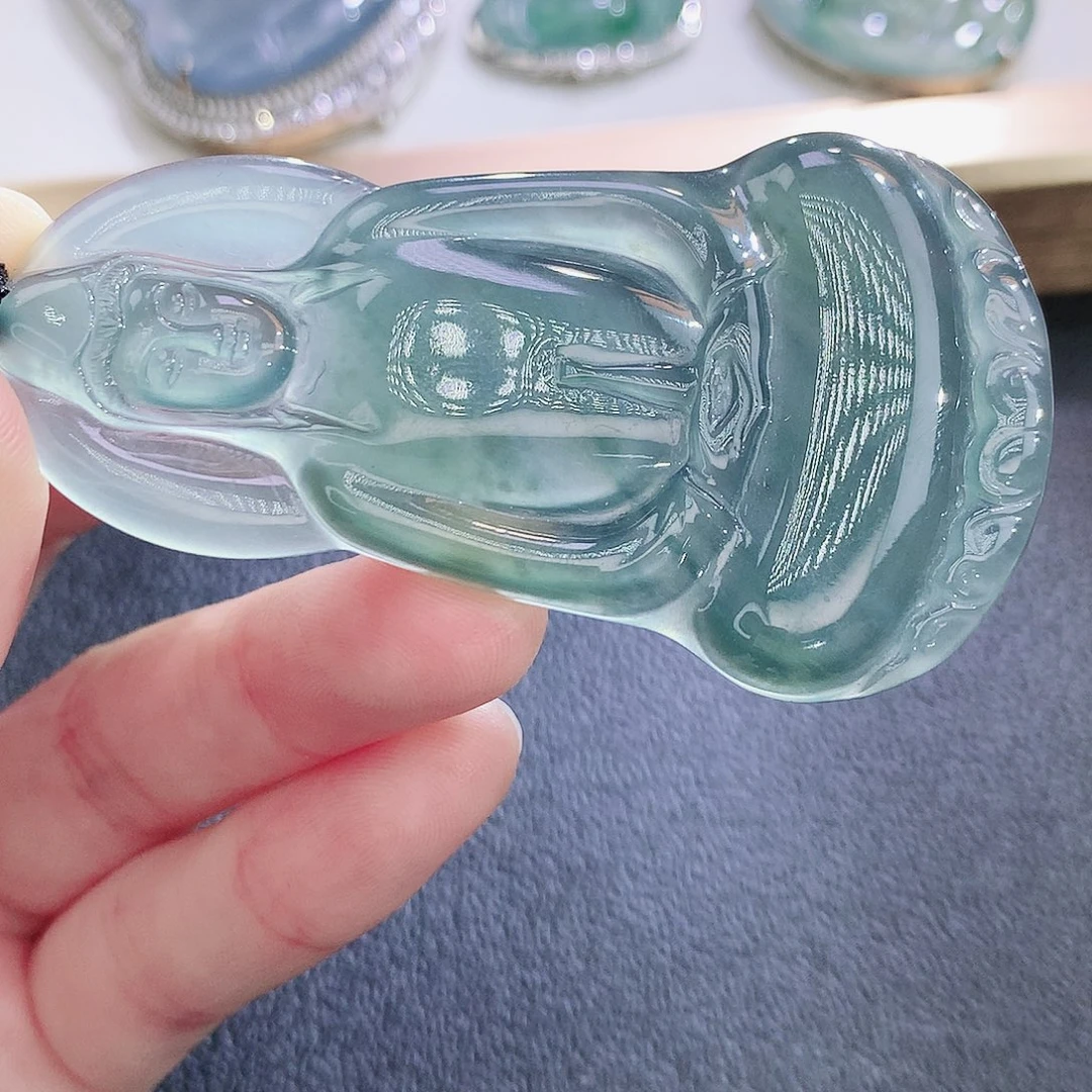 翡翠未镶嵌挂件翡翠