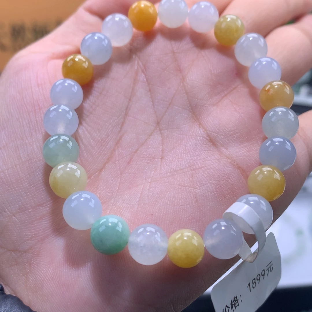 翡翠未镶嵌手链卡8