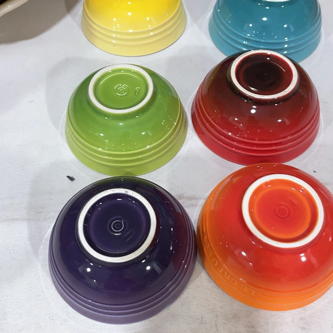 瓷片微瑕陶瓷餐具6个