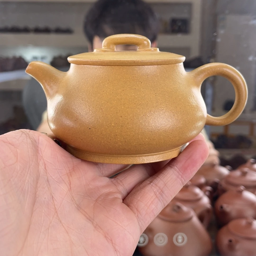 茶壶紫砂170cc黄金段茶壶