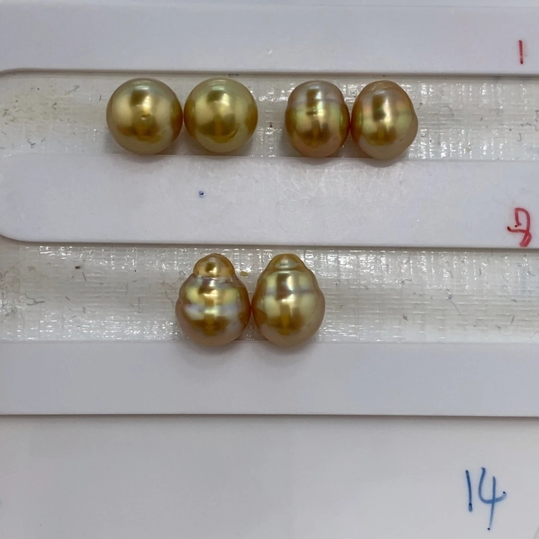 海水珍珠裸珠9-10