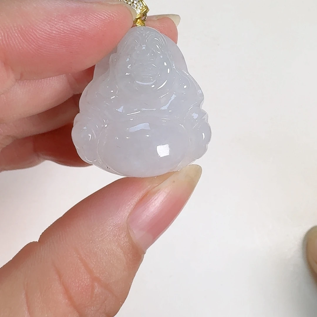 颈饰未镶嵌翡翠佛公