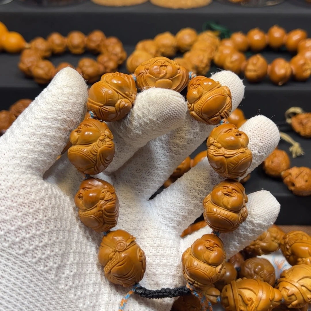 勇***前手串/手链橄榄核2.1海派财神