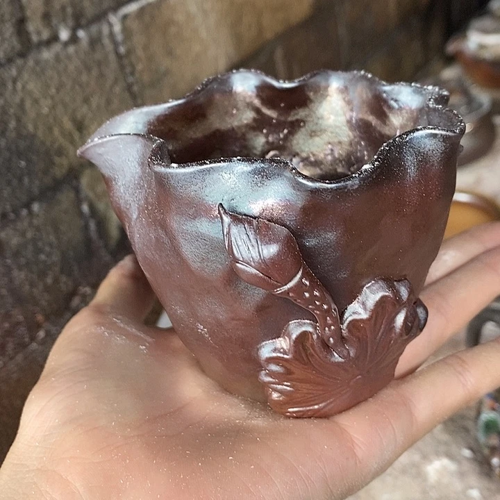 陶园柴烧，精品高货226裂纹