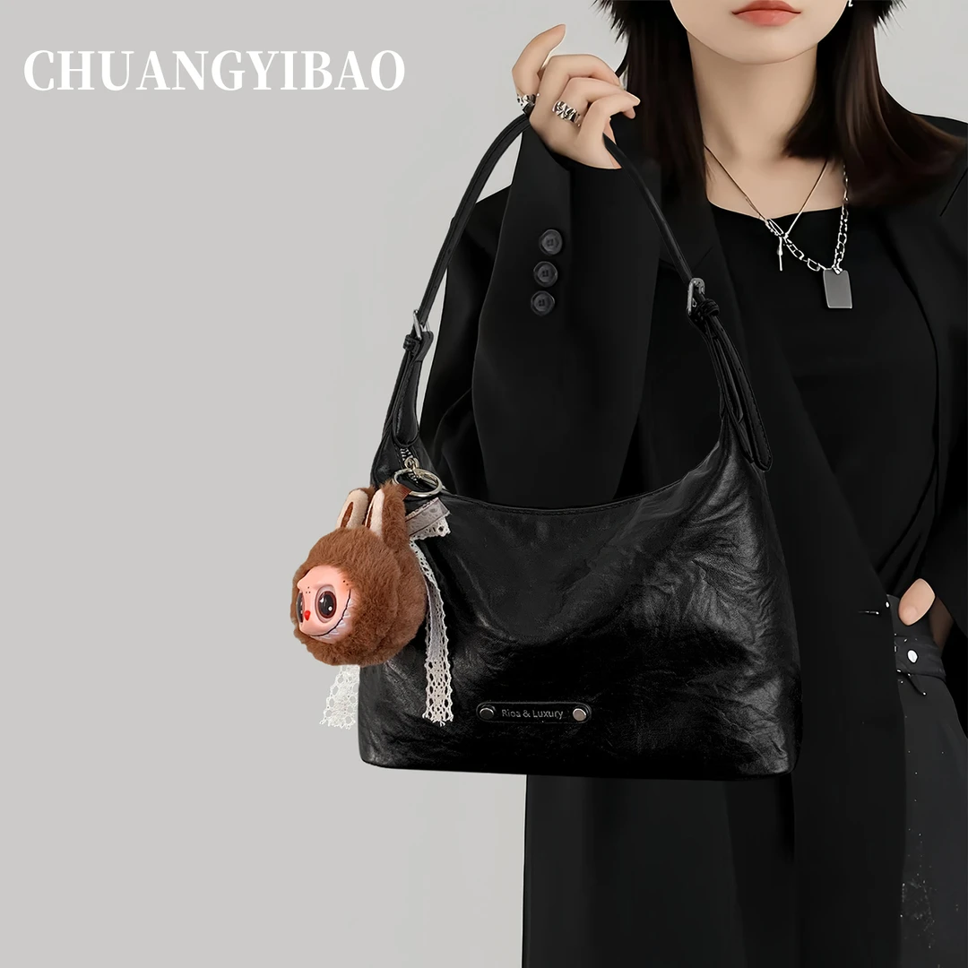 高级感腋下托特包包女式2025新款秋冬高端大气轻奢小众单肩斜挎包