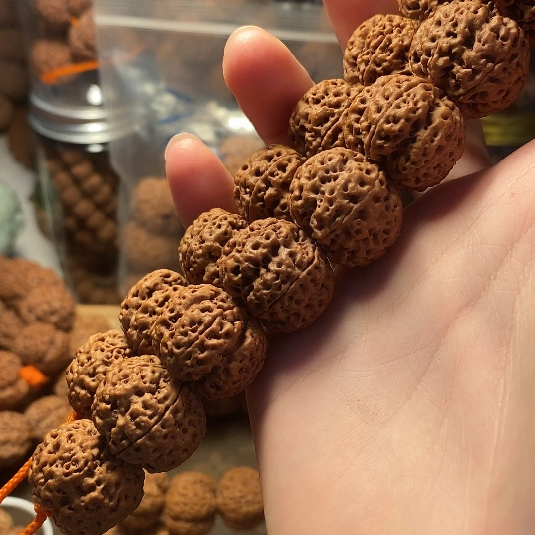 人***戏手串金刚菩提21龙牙新树超头