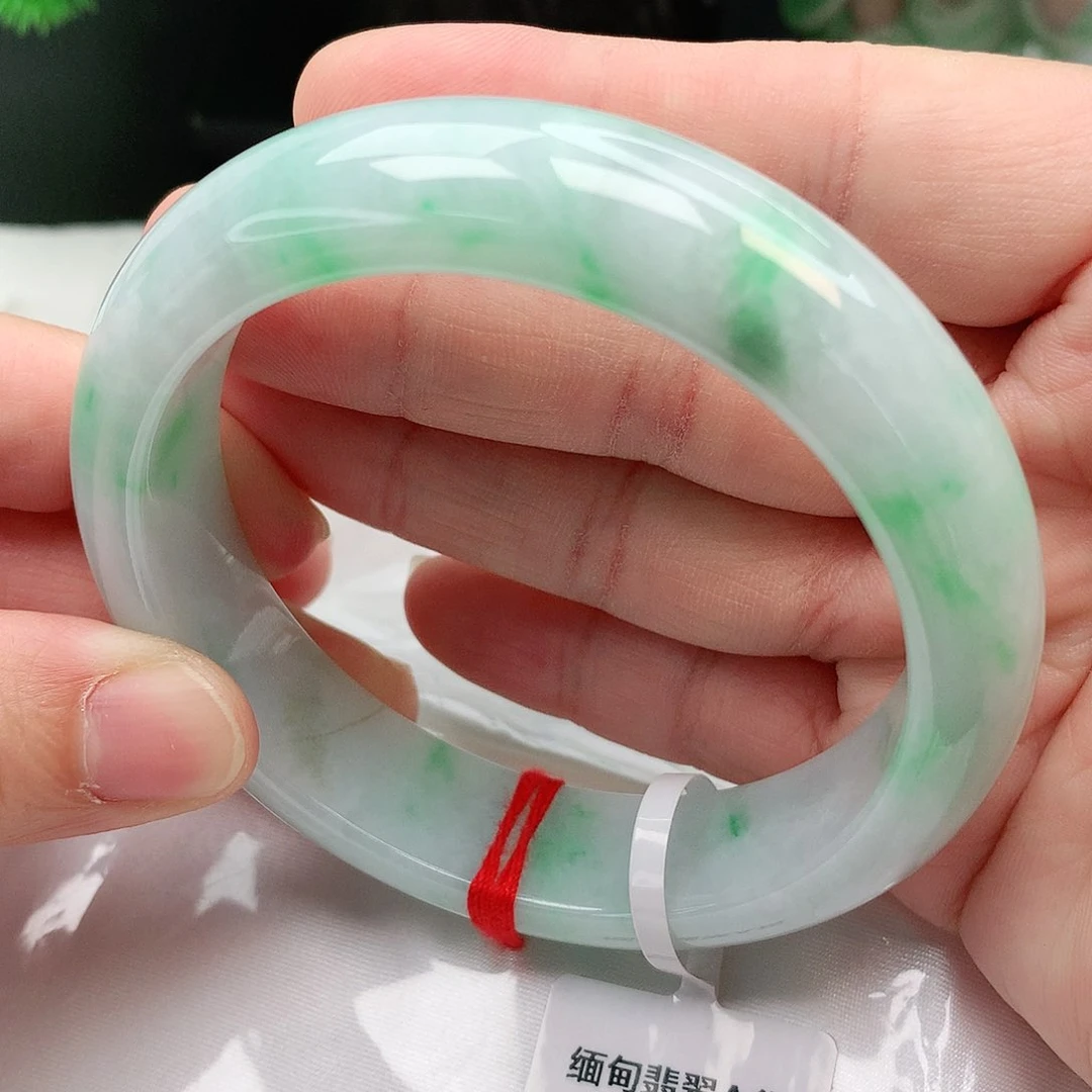 未镶嵌手镯翡翠57-59圈