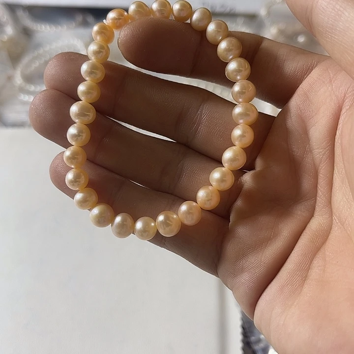 未镶嵌淡水珍珠颈饰00102
