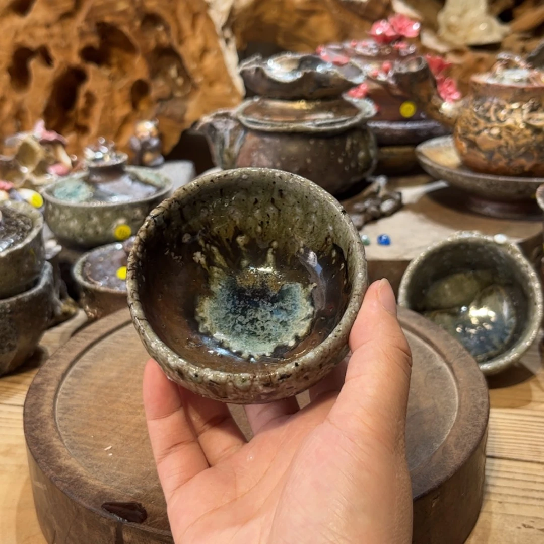 【闪购商品】柴烧茶具手工茶杯109
