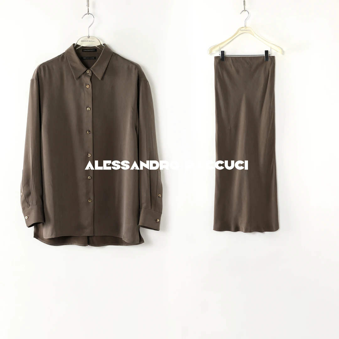 AP洛哥51005HC/51012QB【限量/黑标】日本进口100铜氨多色衬衫/半裙