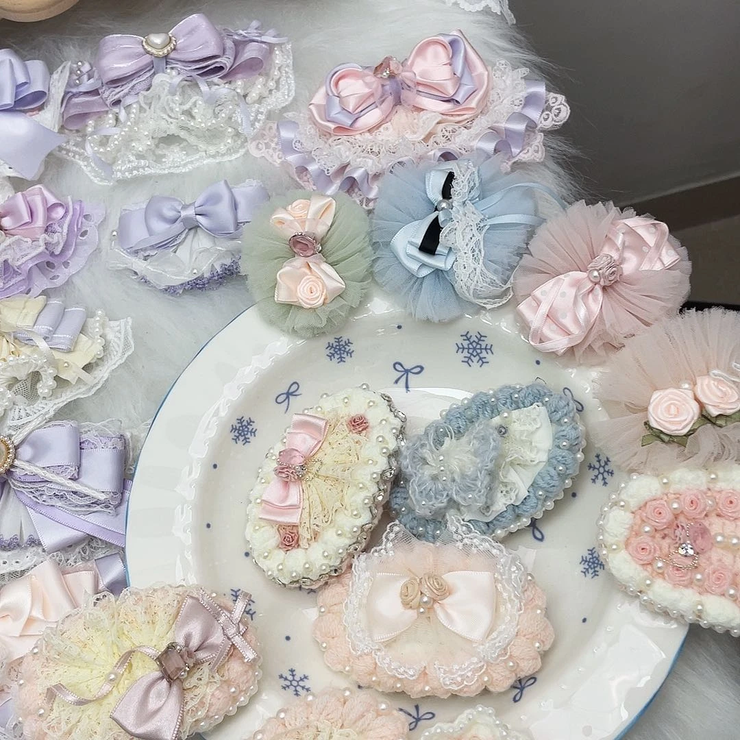 塑料非金属发夹发饰