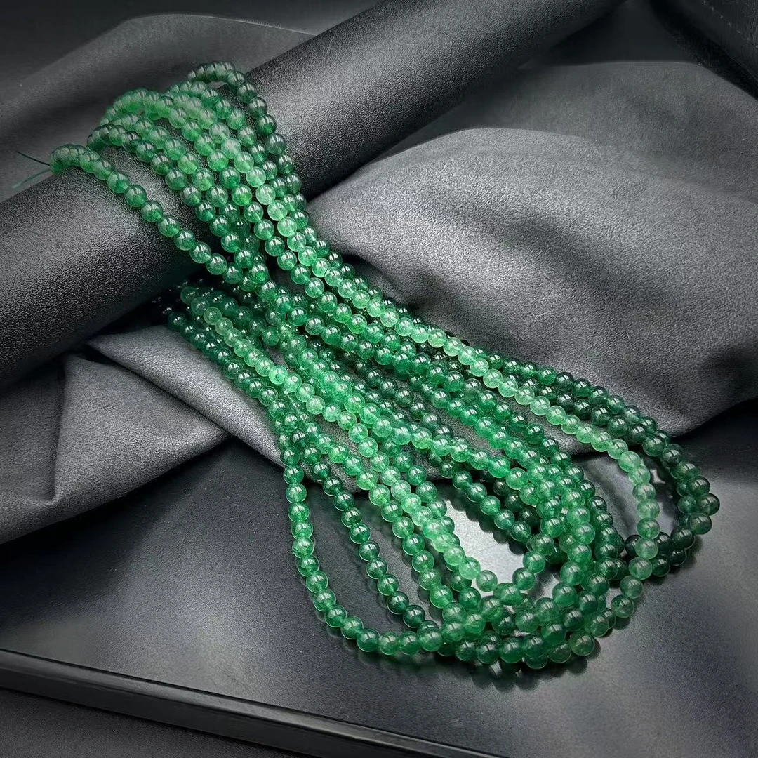 【缪老师严选】SJ0791 绿草莓水晶手链 多样性发其一