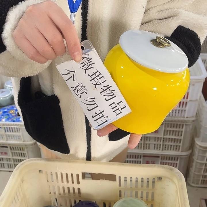 摆件陶瓷茶叶罐密封罐家用