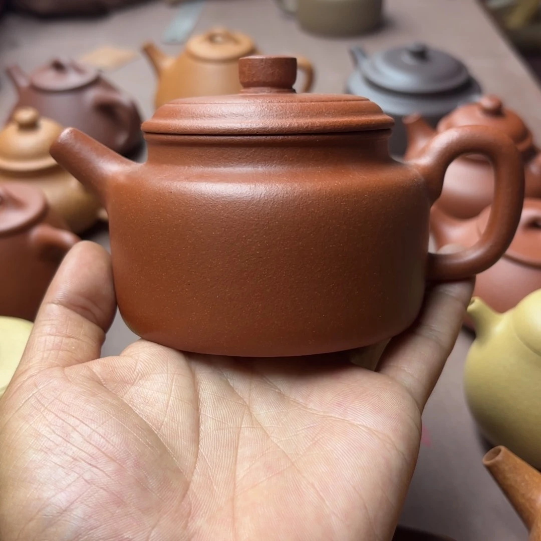 茶壶紫砂世**媒德钟壶降坡微瑕260CC