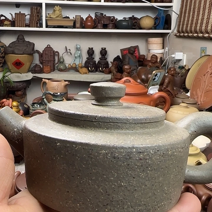 牛***牛茶壶紫泥原矿紫砂