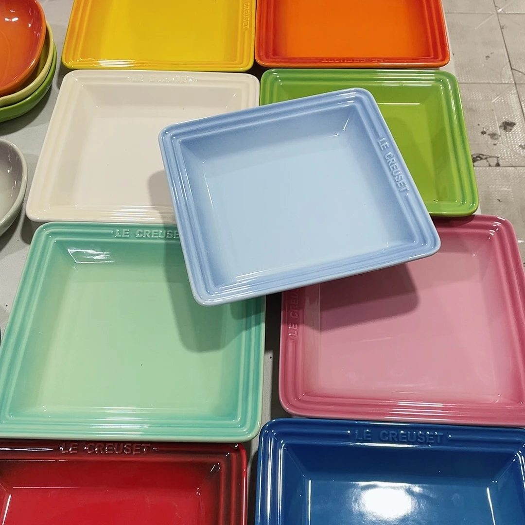 瓷片微瑕陶瓷餐具2个装精品