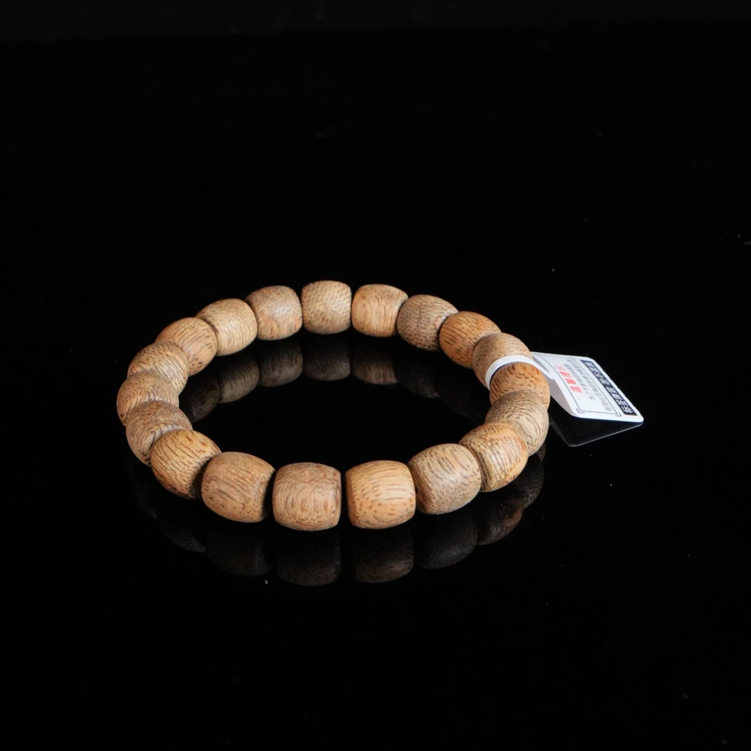 DY-B9636 西马软丝9分沉鼓珠手串 1.1x1.1cm 14.6g