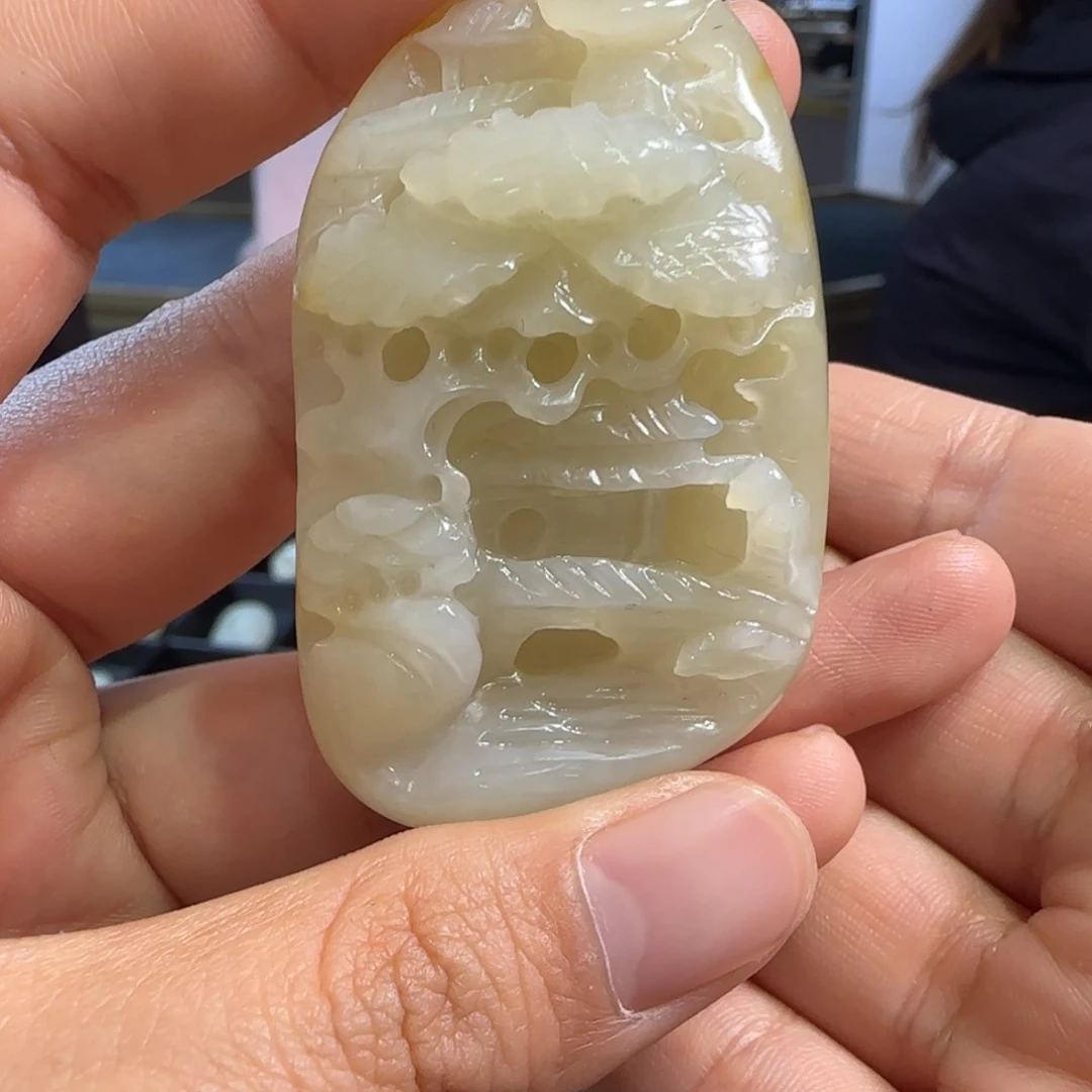 颈饰未镶嵌和田玉