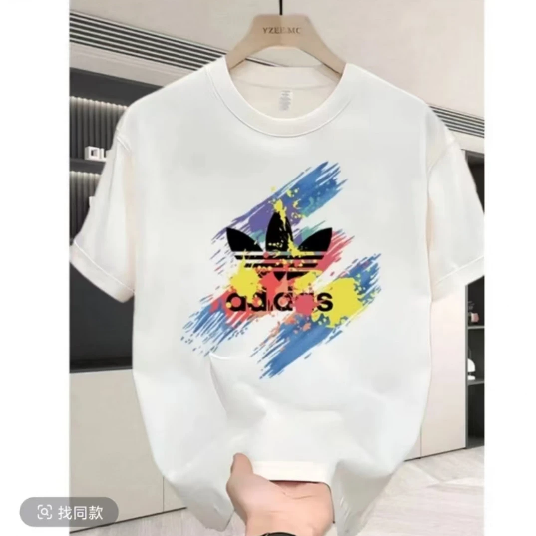 【一折粉丝福利】潮牌男女同款圆领百搭T恤